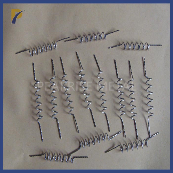99.95 Tungsten Products Twisting Thoriated Tungsten Wire For Vacuum