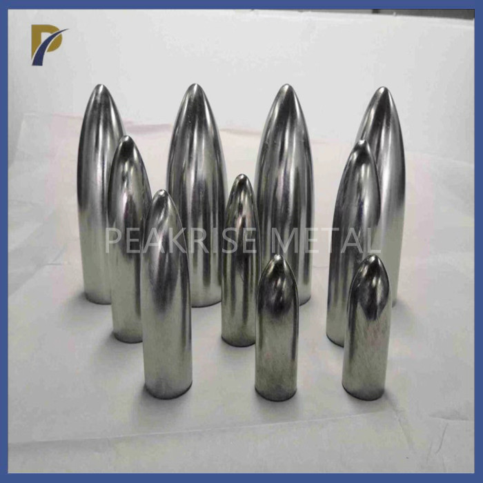 Bright TZM Molybdenum Alloy Top Head For Seamless Steel Pipe Threading