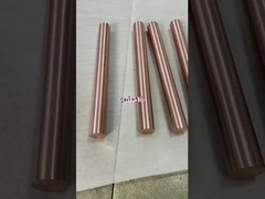 Diameter 35mm Good Thermal Conductivity Tungsten Copper Alloy Rod For Industrial Manufacturing