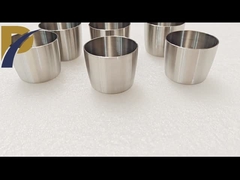 10ml 25ml 35ml 40ml Low Form Zirconium Crucible Straight Wall Zirconium Crucible