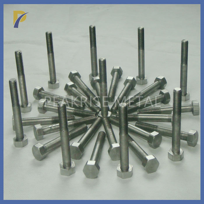 Bright Molybdenum Bolts For Semiconductor Devices Materials Molybdenum Threaded Rod Molybdenum Screws