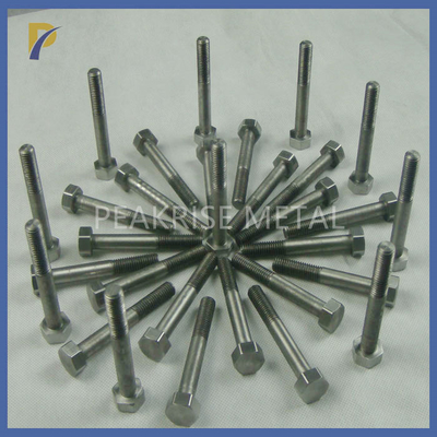 Bright Molybdenum Bolts For Semiconductor Devices Materials Molybdenum Threaded Rod Molybdenum Screws