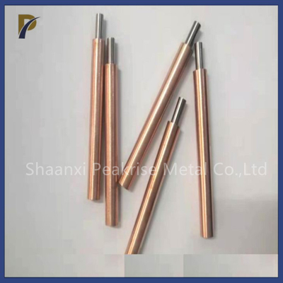 WCu30 WCu20 Copper Tungsten Metal Alloys Electrode Rod With High Hardness