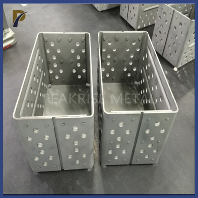 Utensils Tzm Material Metal Alloy Box Molybdenum Boat High Temperature Resistant