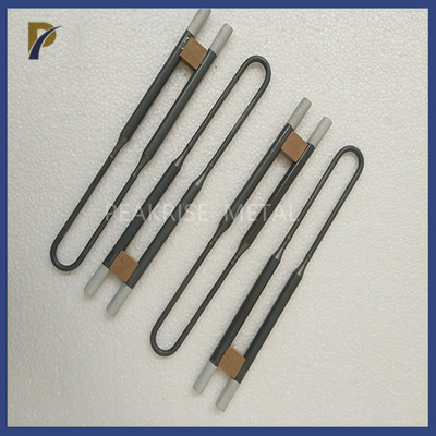 Custom U Shape MoSi2 Molybdenum Disilicide Heating Elements For Muffle Furnace