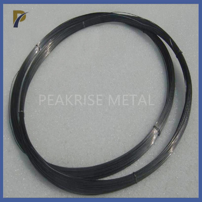 0.3mm TZM Molybdenum Alloy Wire Electrolytic Polishing Black For Furnace Components