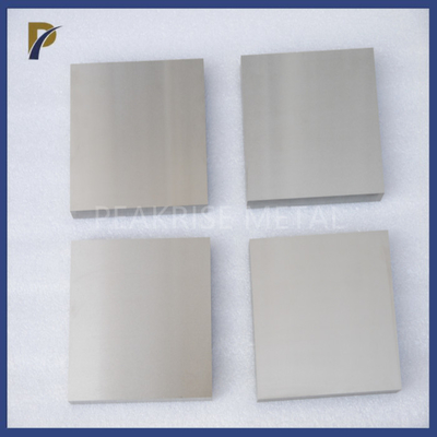 99.95% Purity Pure Tungsten Plate Alloy Sheet 1.5mm Thickness 150*150mm Tungsten Sheet For Semiconductor W Products