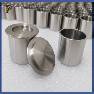 AutoFluxer Zirconium Crucible With Flanged Laboratory Analysis Zr702