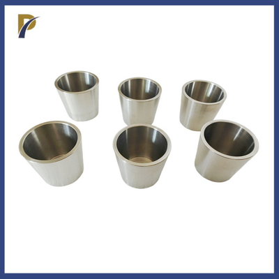 25ml 50ml 45ml Tapered Zirconium Crucible Analysis Zr702 Crucible With 1mm 2mm