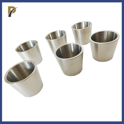 25ml 50ml 45ml Tapered Zirconium Crucible Analysis Zr702 Crucible With 1mm 2mm