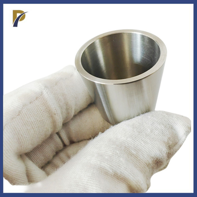 25ml 50ml 45ml Tapered Zirconium Crucible Analysis Zr702 Crucible With 1mm 2mm