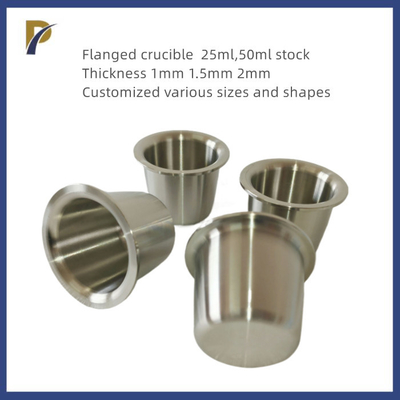 Zirconium Crucible ZC35 Zr702 Zr Crucible For Chemical Experiment Analysis