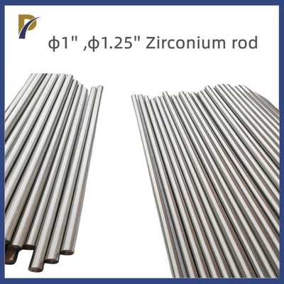 Zirconium UNS R60702 Zr702 ZR2 Zirconium Round Bar Rod For Chemical Industry