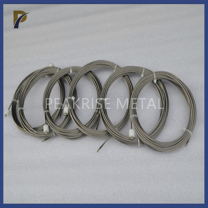19*7 Tensile Wear Resistant Tungsten Wire Rope 1mm For Single Crystal Furnace Tungsten Materials