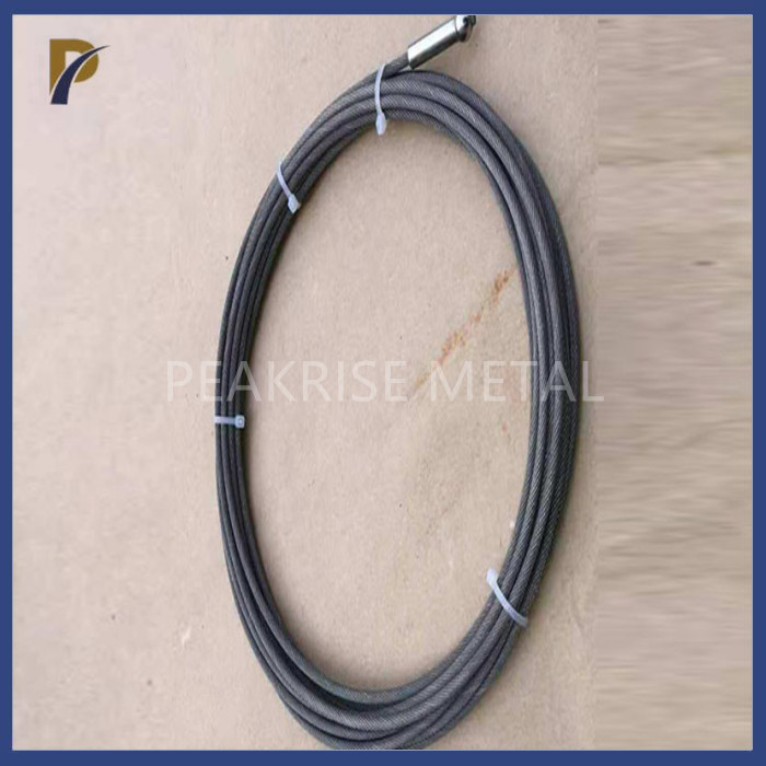 19*7 Tensile Wear Resistant Tungsten Wire Rope 1mm For Single Crystal