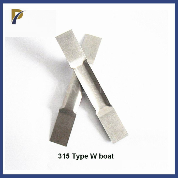510 Thermal Tungsten Evaporation Boat ASTM B 770 Standard Evaporation