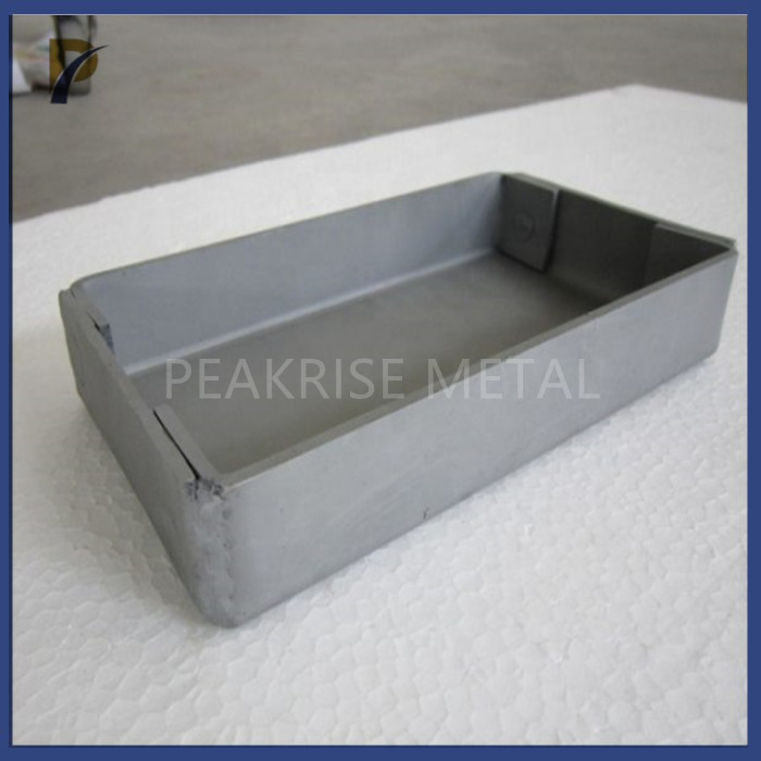 Welding Tungsten Boat Black Alkaline Washing Finished Tungsten Boat