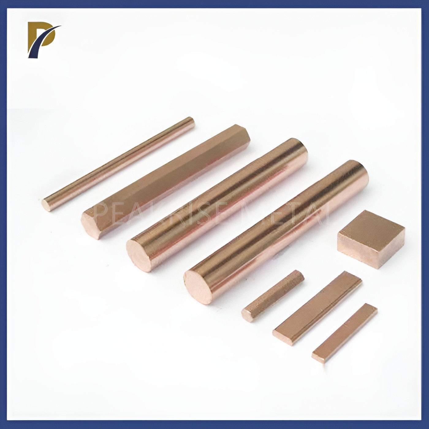 ASTM B702 CuW90 Tungsten Copper Alloy Rod Polished Surface Copper