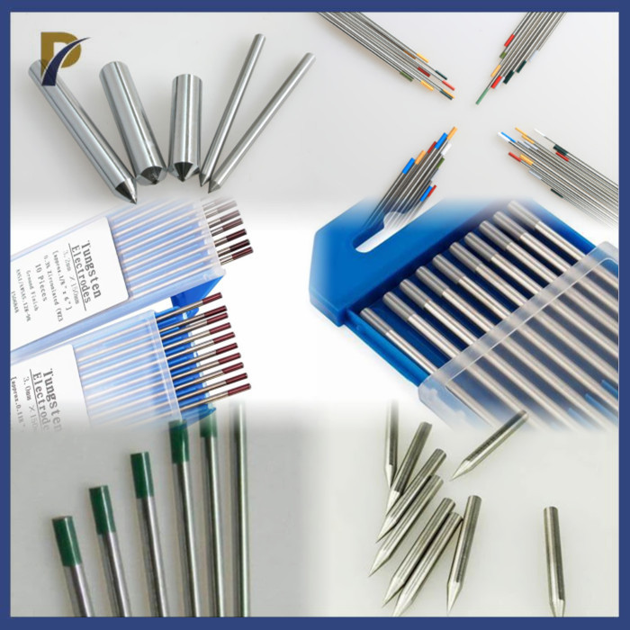 Welding White Tungsten Tig Tungsten For Aluminum Lanthanated Tungsten