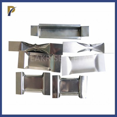 #315 #210 Stamping Molybdenum Boat 0.3mm 0.2mm Thickness Evaporation Boat Moly Boat Molybdenum Sheets Folding Boat