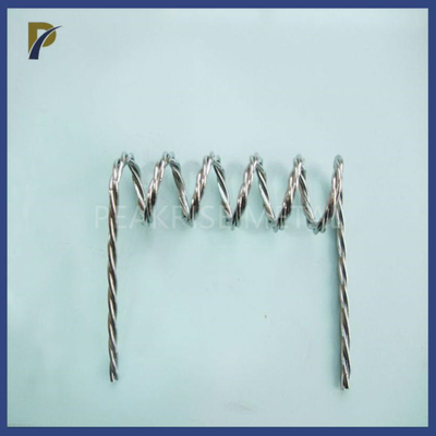 3 Strand 0.8mm Tungsten Coil Wire Wolfram Heater Door Shape Tungsten Wire For Vacuum Coating